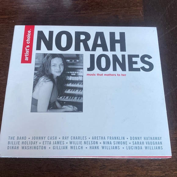 Media Artist Choice Norah Jones Music That Matters To Her Cd Poshmark